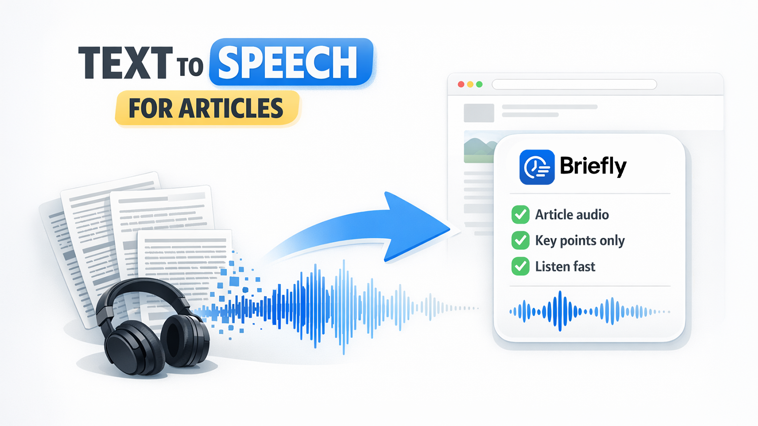 Best Text-to-Speech Summarizer for Web Articles